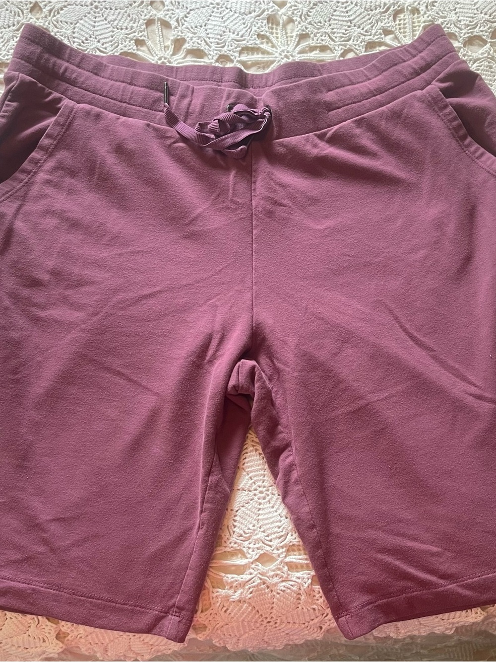 Eddie Bauer Mauve Athletic Shorts